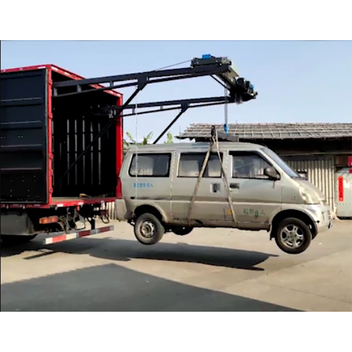 車載吊機吊小面包